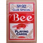 карты для покера Bee №92. Крупный индекс, красные